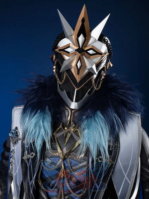 Genshin Impact Fatui Harbinger The Captain Il Capitano Cosplay Costume C09227 AAA Costumes