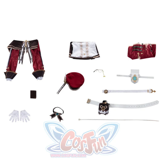 Genshin Impact Charlotte Cosplay Costume C08283 A Costumes