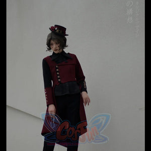 Vintage Little Prince Lolita Straight Autumn Winter Pants