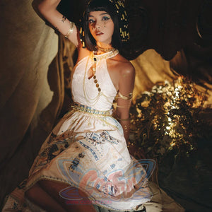 Egypt Style Lolita Backless Neck Dress
