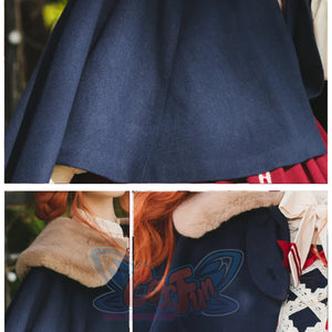 Autumn Winter Woolen Thicken Lolita Cape
