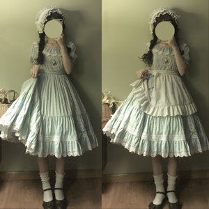 Summer Gentle Lolita Short Sleeve Dress
