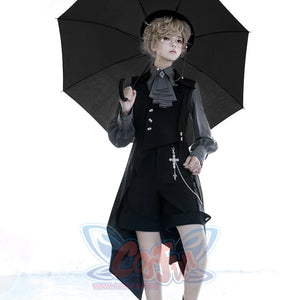 PRE-SALE Medieval Vintage Little Prince Irregular Long Vest S22494