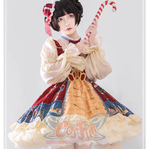 Christmas The Nutcracker Lolita Jumper Skirt Sets