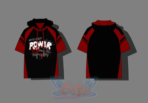 【PRE-SALE】COSFUN Original Original Spider Theme Cosplay Short Sleeve Hooded Sweatshirt A00014 Sweatshirt