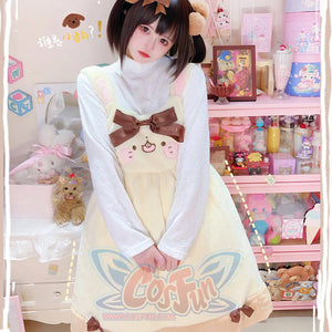Sweet And Lovely Lolita Woolen Jumper Skirt