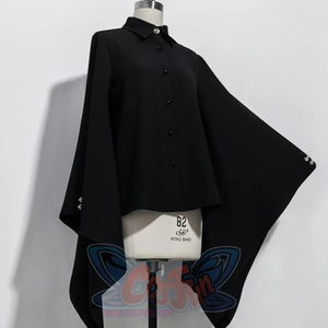 PRE-SALE Chinese Vintage Big-sleeved Blouse Black / S