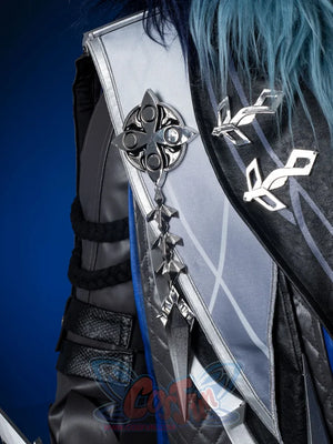 Genshin Impact Fatui Harbinger The Captain Il Capitano Cosplay Costume C09227 AAA Costumes