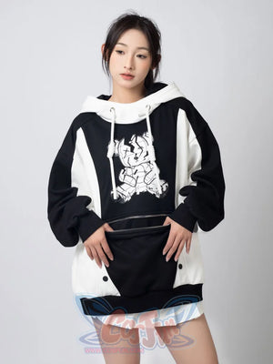 Cosfun Original Savage Bear Cosplay Hoodie A00002 Sweatshirt