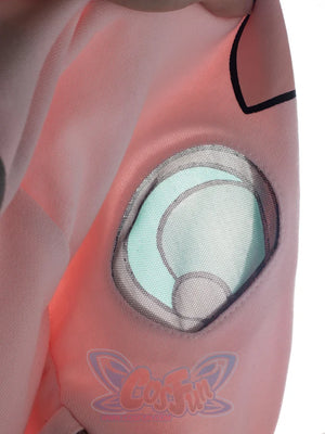 Cosfun Original Dreamy Melody Pink Cosplay Full Zip Hoodie A00007 Sweatshirt