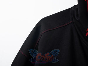 Cosfun Original Black Red Cosplay Hoodie A00005 Sweatshirt