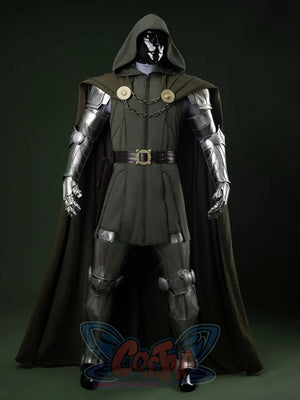 🎃 【READY TO SHIP】Dr. Doom Victor von Doom Cosplay Costume N09531 AAA Costumes