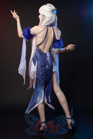 Genshin Impact Ningguang Orchid’s Evening Gown Cosplay Costume C00976 Costumes