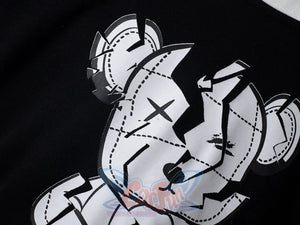 Cosfun Original Savage Bear Cosplay Full Zip Hoodie A00002 Sweatshirt