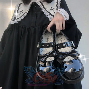 Original Lolita Round Toe Thick Soled Shoes - cosfun