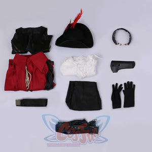 Arknights Phantom & Crimson Solitaire Cosplay Costume C01115 Costumes