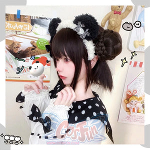 Lovely Lolita Panda Bowknot Hairband