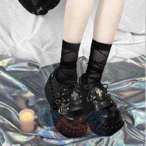 Original Spice Girl Punk Lolita Thick Soled Shoes - cosfun