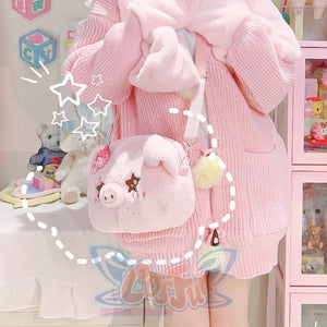 Lovely Lolita Pig Crossbody Bag