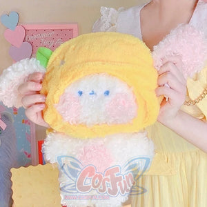 Lovely Lolita Lemon Dog Crossbody Bag Yellow