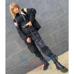 Street Look Solid Cargo Pockets Pants mp005944 Pants