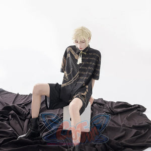 Summer Little Prince Loose Printed Lolita Short Sleeve Shirt