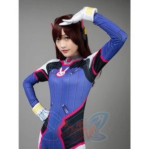 Overwatch Ow D.va Hana Song Cosplay Costumes Mp003611