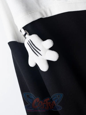 Cosfun Original Cartoon Mouse Cosplay Full Zip Hoodie A00001 Sweatshirt