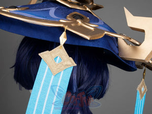 Genshin Impact Scaramouche Wanderer Cosplay Costume - angle 38