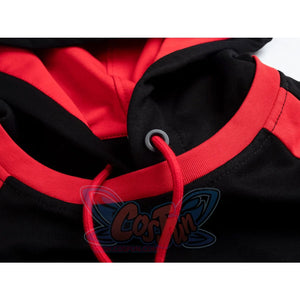 【PRE-SALE】COSFUN Original Original Spider Theme Cosplay Short Sleeve Hooded Sweatshirt A00014 Sweatshirt