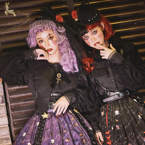 Halloween Gothic Lolita Long Sleeve Shirt S22701