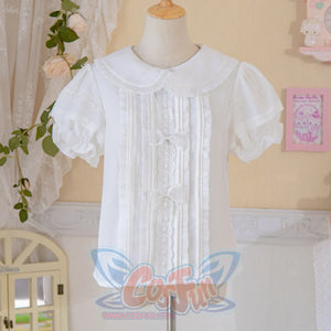 Daily Sweet and Lovely Cherry Lolita Jumper Skirt Short-sleeved Shirt / S