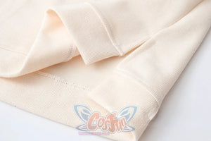 Cute Rabbit Ear Lace Plaid Shirt Knitted Vest Two-piece Set S22293