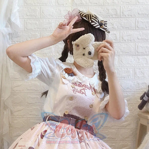 Chocolate Daily Sweet and Lovely Lolita Short Sleeve Shirt