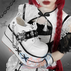 Original Cool Lolita Round Toe Thick Soled Shoes S22645