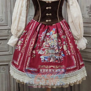 Bavaria Style Elegant Lolita Short Skirt