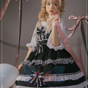 Daily Lovely and Cool Lolita Jumper Skirt - cosfun