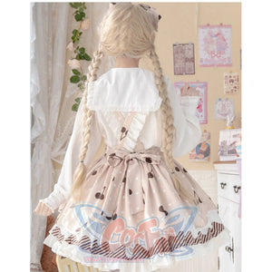 Daily Sweet and Lovely Cherry Lolita Jumper Skirt