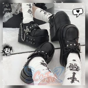 Original Cool Lolita Round Toe Thick Soled Shoes S22645