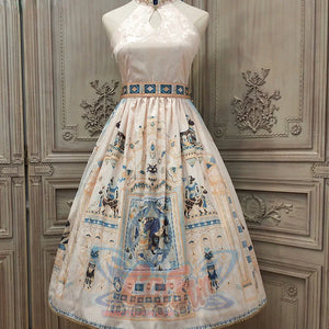 Egypt Style Lolita Backless Neck Dress