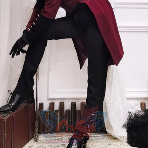 Vintage Little Prince Lolita Straight Autumn Winter Pants Black / S