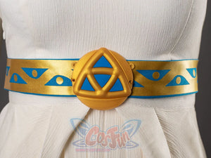 The Legend Of Zelda: Breath The Wild Princess Zelda Dress Cosplay Costumes C08294