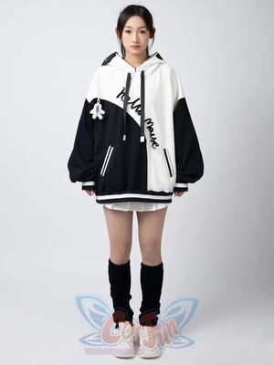 Cosfun Original Cartoon Mouse Cosplay Full Zip Hoodie A00001 Sweatshirt