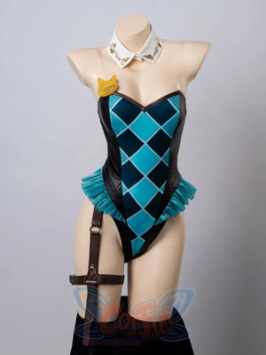 Genshin Impact Lynette Cosplay Derivative Bodysuit Swimsuit Fy0019 Costumes