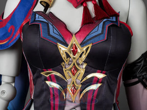 Genshin Impact Chasca Cosplay Costumes C09280 B Costumes