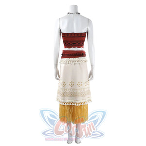 Moana Cosplay Costume Polynesian Princess Adventure Outfit N09954