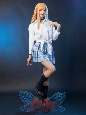 My Dress-Up Darling Kitagawa Marin Uniform And Vest Cosplay Costume C01104 Costumes