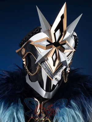 Genshin Impact Fatui Harbinger The Captain Il Capitano Cosplay Costume C09227 AAA Costumes