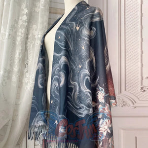 Autumn Winter Thicken Lolita Woolen Shawl