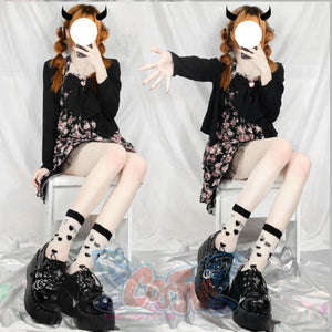 Original Spice Girl Punk Lolita Thick Soled Shoes - cosfun